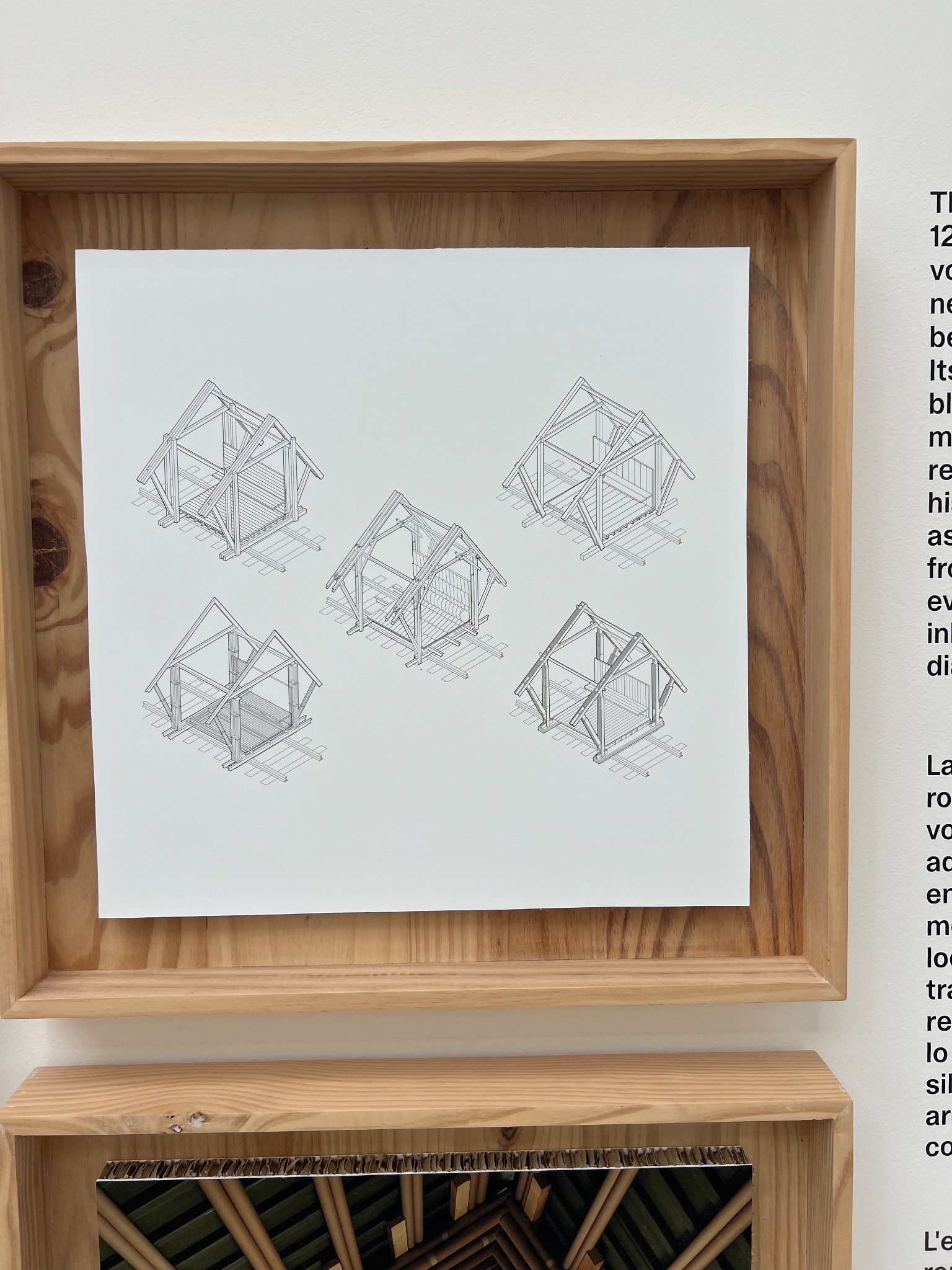 Espana wood project on tracks plan