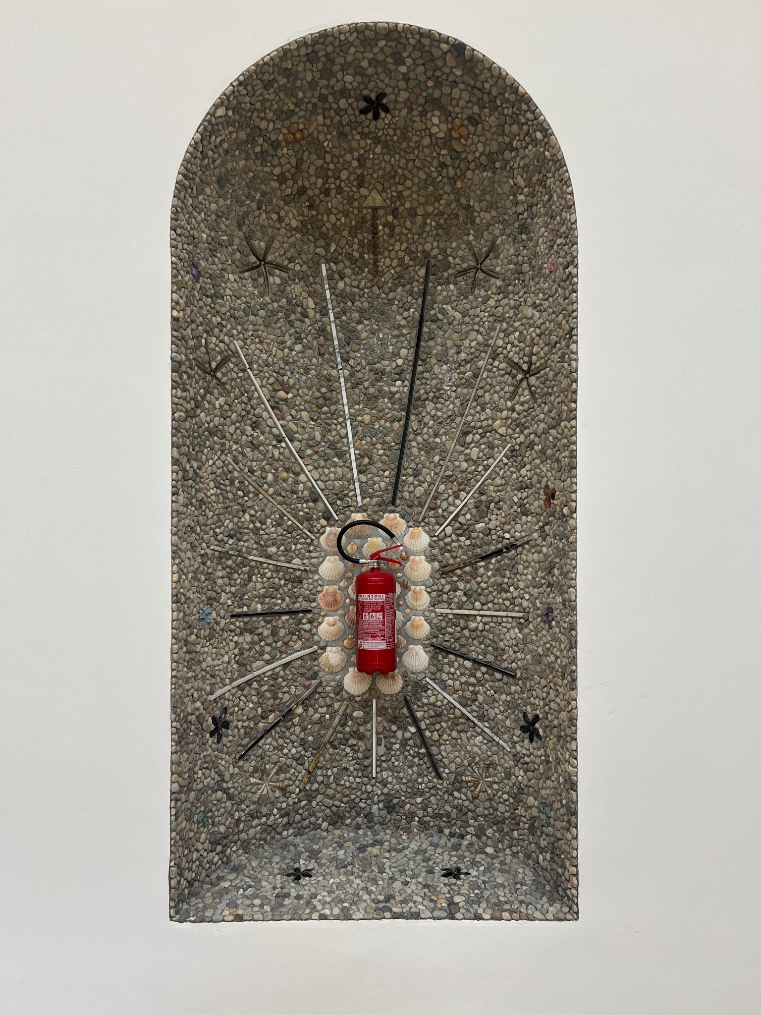 Poland emergency holy fireextiguisher